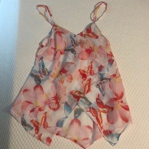 Floral/Butterfly Tank